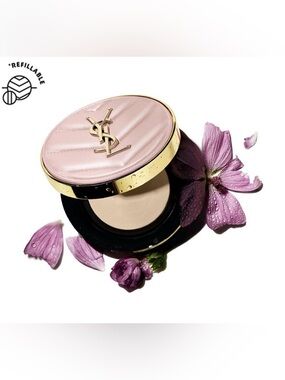 NIB [YSL] Touche Eclat Glow-Pact Cushion High Cover Mesh Foundation #B10 7g